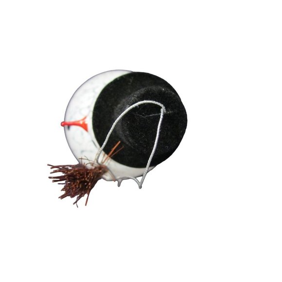 Hand Blown Art Glass Snowman Ornament Unsigned EUC No Scarf - Picture 5 of 13